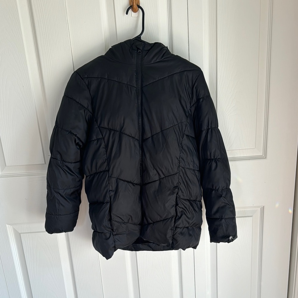 Swiss Tech Men's Black Puffer Jacket